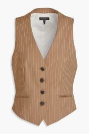 Priya Pinstriped Jacquard Vest by Rag Bone at The Outnet